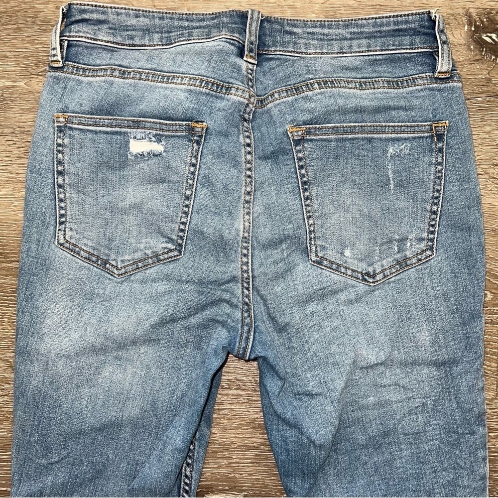 Free People We The Free Crvy Curvy Ankle Skinny Jeans Size 28 Regular - Picture 6 of 8